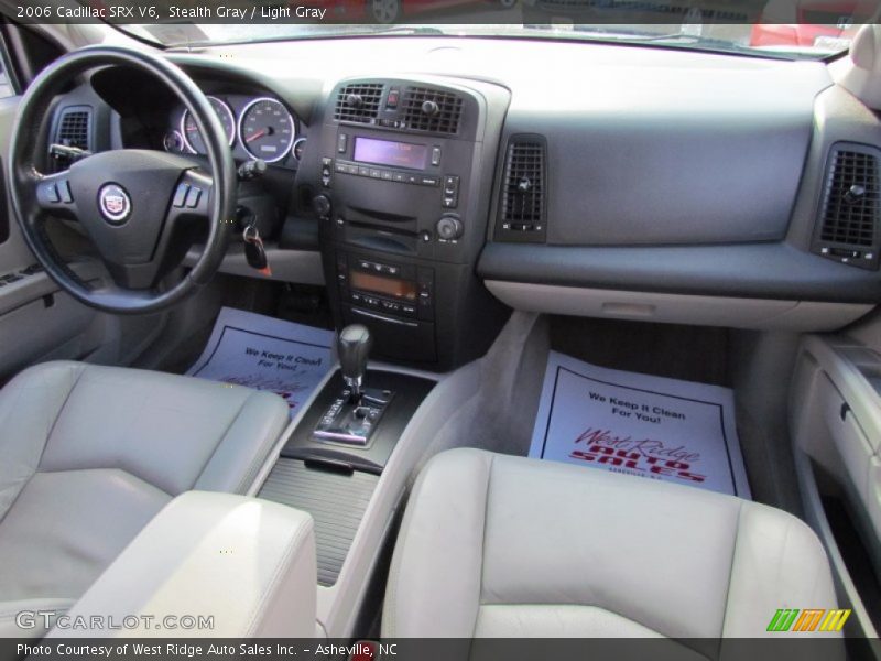 Stealth Gray / Light Gray 2006 Cadillac SRX V6