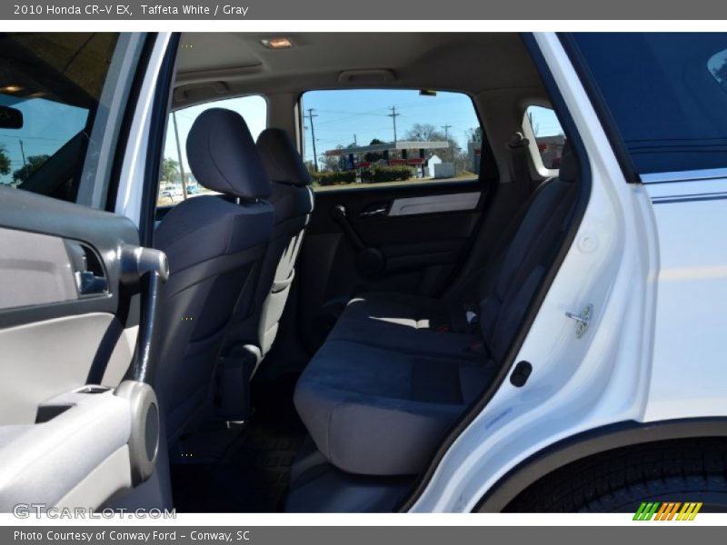 Taffeta White / Gray 2010 Honda CR-V EX