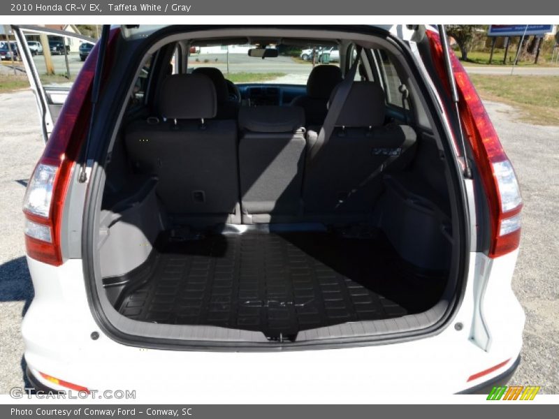 Taffeta White / Gray 2010 Honda CR-V EX