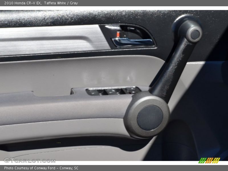 Taffeta White / Gray 2010 Honda CR-V EX
