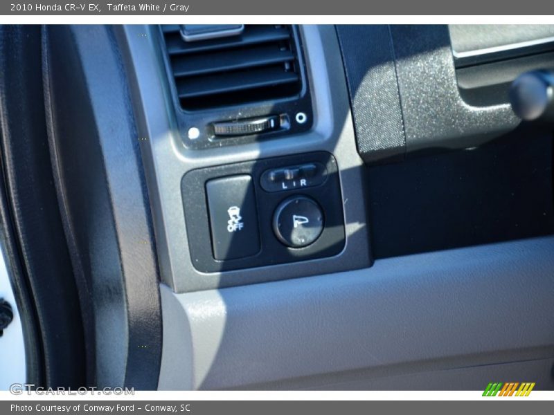 Taffeta White / Gray 2010 Honda CR-V EX