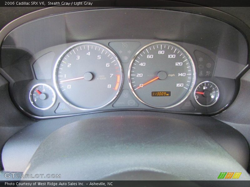 Stealth Gray / Light Gray 2006 Cadillac SRX V6