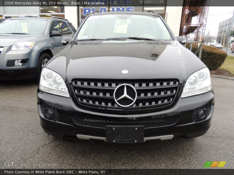 Black / Macadamia 2006 Mercedes-Benz ML 350 4Matic