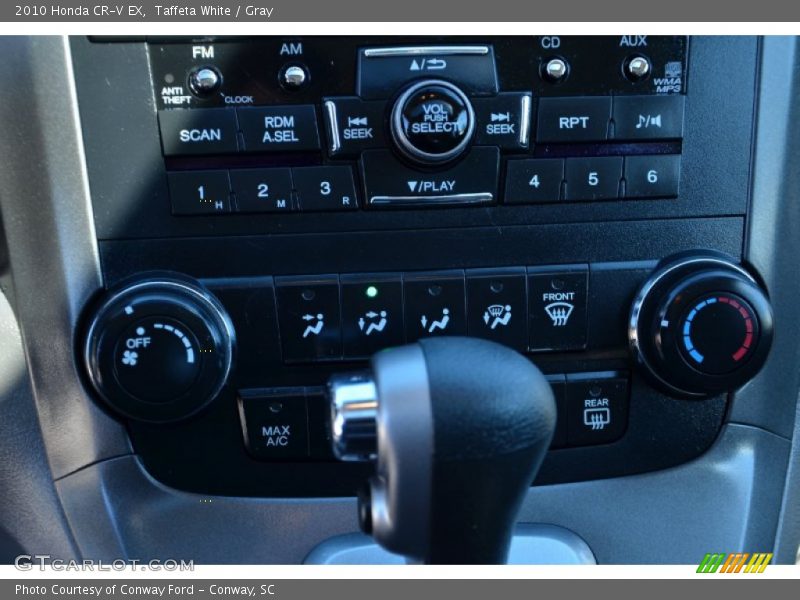 Taffeta White / Gray 2010 Honda CR-V EX