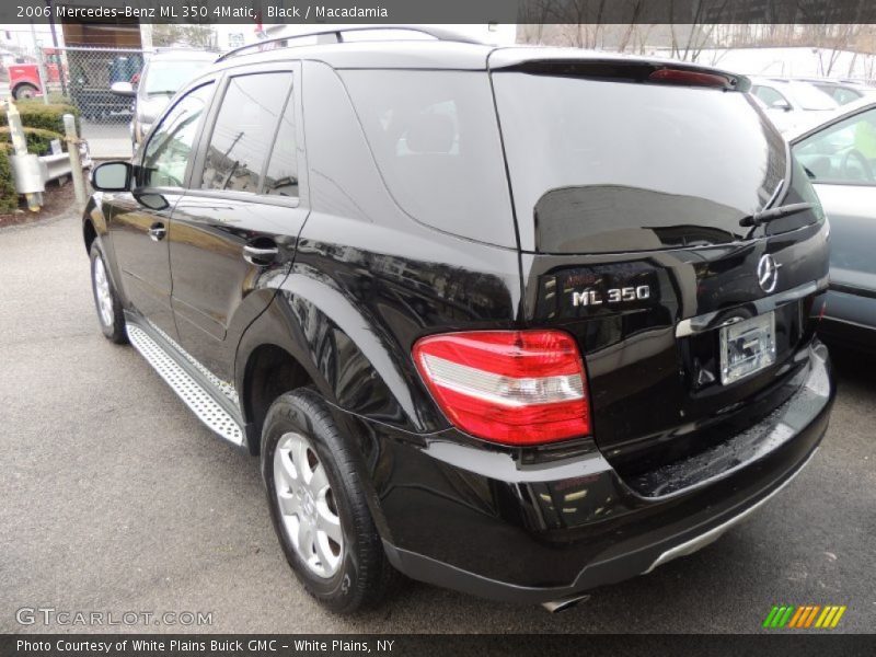 Black / Macadamia 2006 Mercedes-Benz ML 350 4Matic