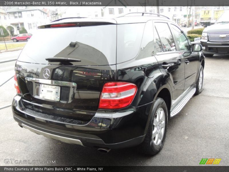 Black / Macadamia 2006 Mercedes-Benz ML 350 4Matic