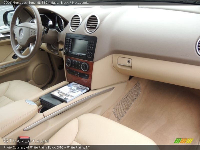 Black / Macadamia 2006 Mercedes-Benz ML 350 4Matic