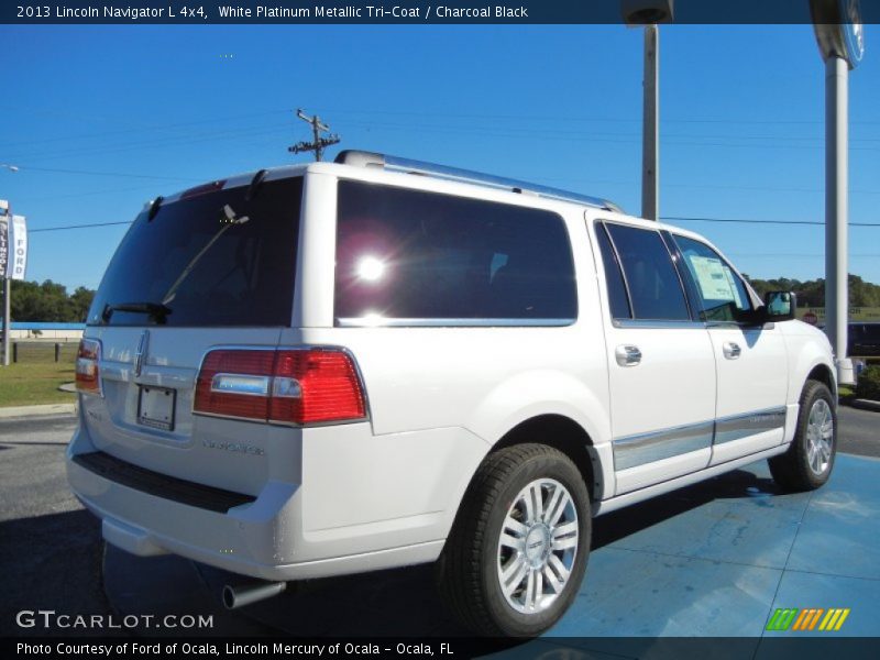  2013 Navigator L 4x4 White Platinum Metallic Tri-Coat
