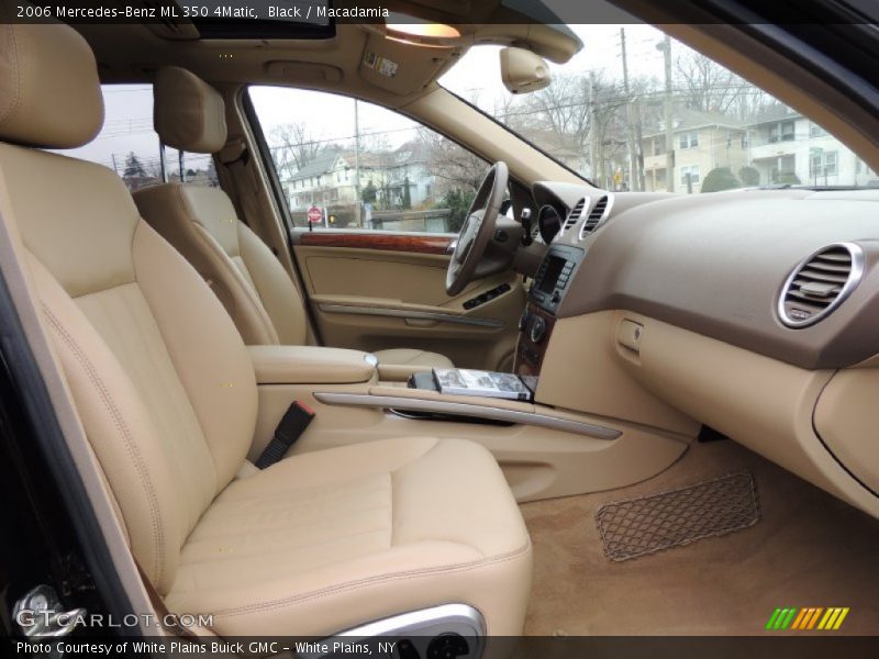 Black / Macadamia 2006 Mercedes-Benz ML 350 4Matic
