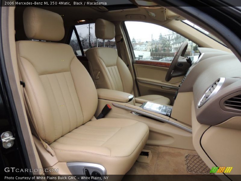 Black / Macadamia 2006 Mercedes-Benz ML 350 4Matic
