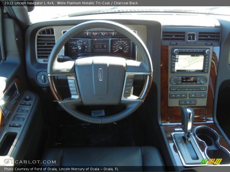 Dashboard of 2013 Navigator L 4x4