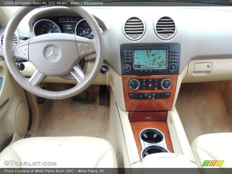 Black / Macadamia 2006 Mercedes-Benz ML 350 4Matic