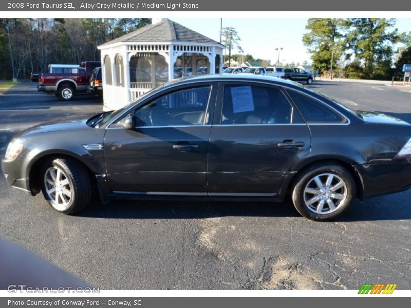 Alloy Grey Metallic / Medium Light Stone 2008 Ford Taurus SEL