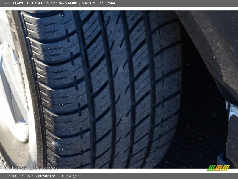 Alloy Grey Metallic / Medium Light Stone 2008 Ford Taurus SEL