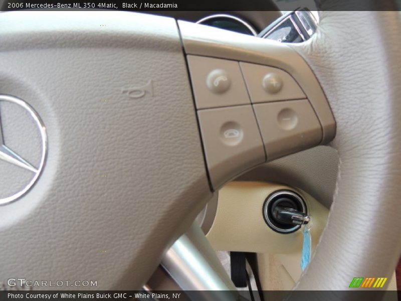 Black / Macadamia 2006 Mercedes-Benz ML 350 4Matic