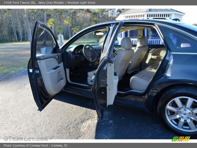 Alloy Grey Metallic / Medium Light Stone 2008 Ford Taurus SEL