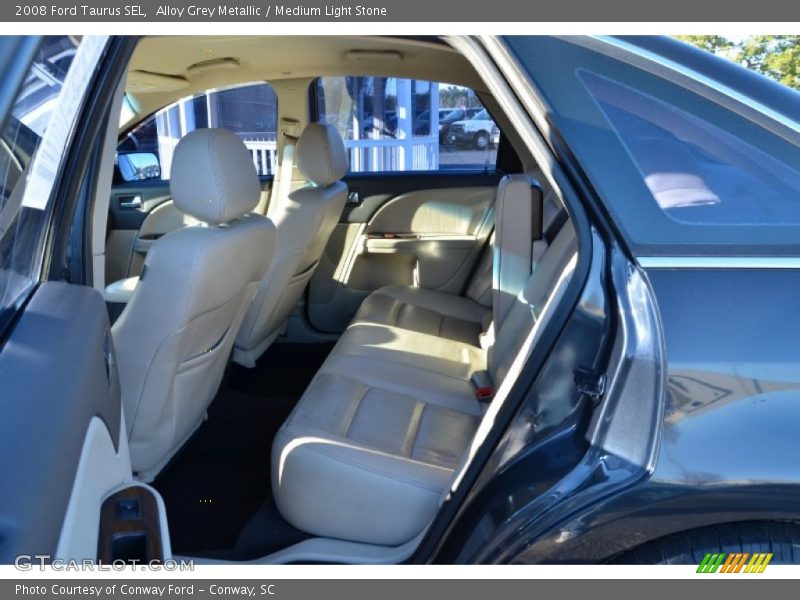 Alloy Grey Metallic / Medium Light Stone 2008 Ford Taurus SEL