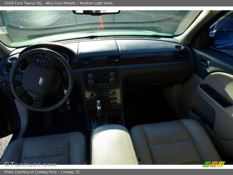 Alloy Grey Metallic / Medium Light Stone 2008 Ford Taurus SEL