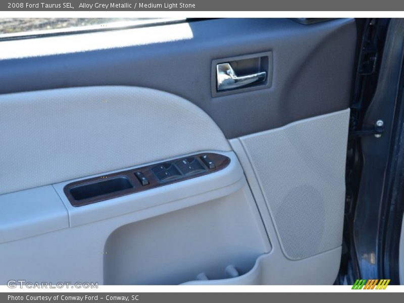 Alloy Grey Metallic / Medium Light Stone 2008 Ford Taurus SEL