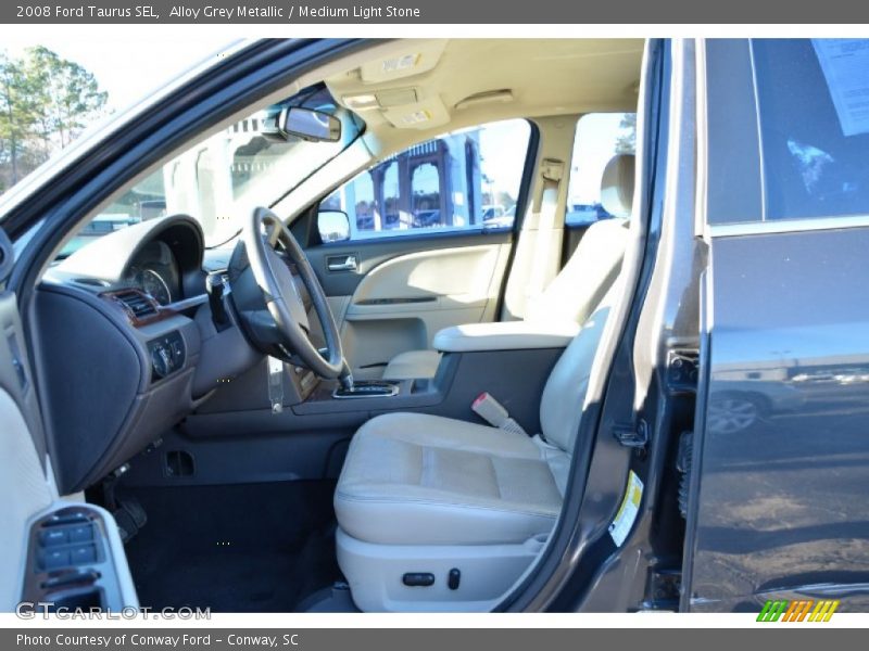 Alloy Grey Metallic / Medium Light Stone 2008 Ford Taurus SEL
