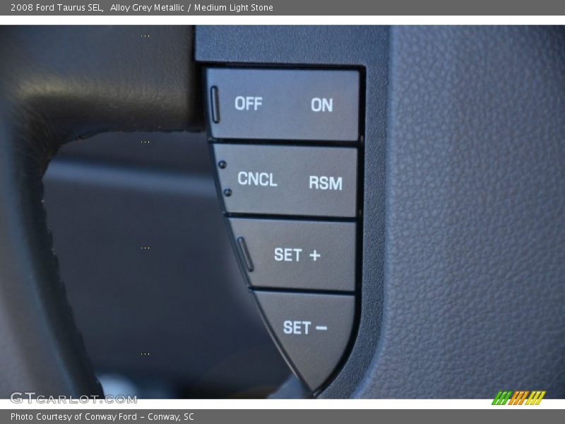 Alloy Grey Metallic / Medium Light Stone 2008 Ford Taurus SEL