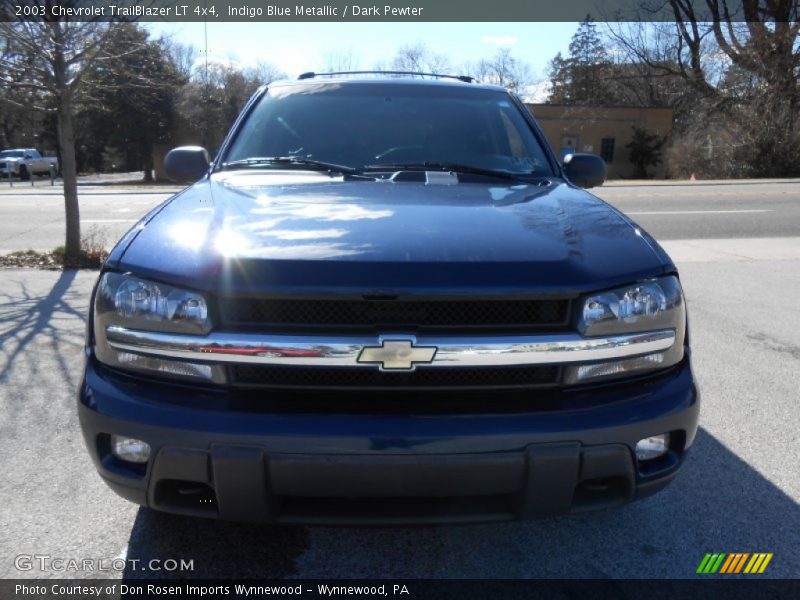 Indigo Blue Metallic / Dark Pewter 2003 Chevrolet TrailBlazer LT 4x4