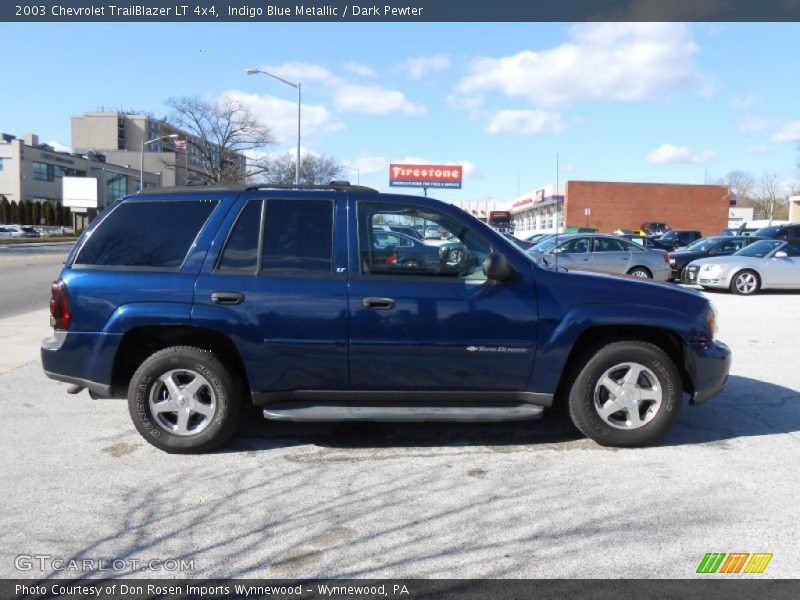 Indigo Blue Metallic / Dark Pewter 2003 Chevrolet TrailBlazer LT 4x4