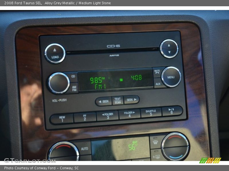 Audio System of 2008 Taurus SEL