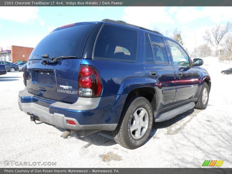Indigo Blue Metallic / Dark Pewter 2003 Chevrolet TrailBlazer LT 4x4