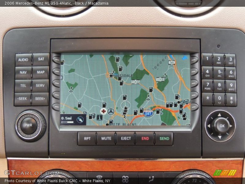 Black / Macadamia 2006 Mercedes-Benz ML 350 4Matic