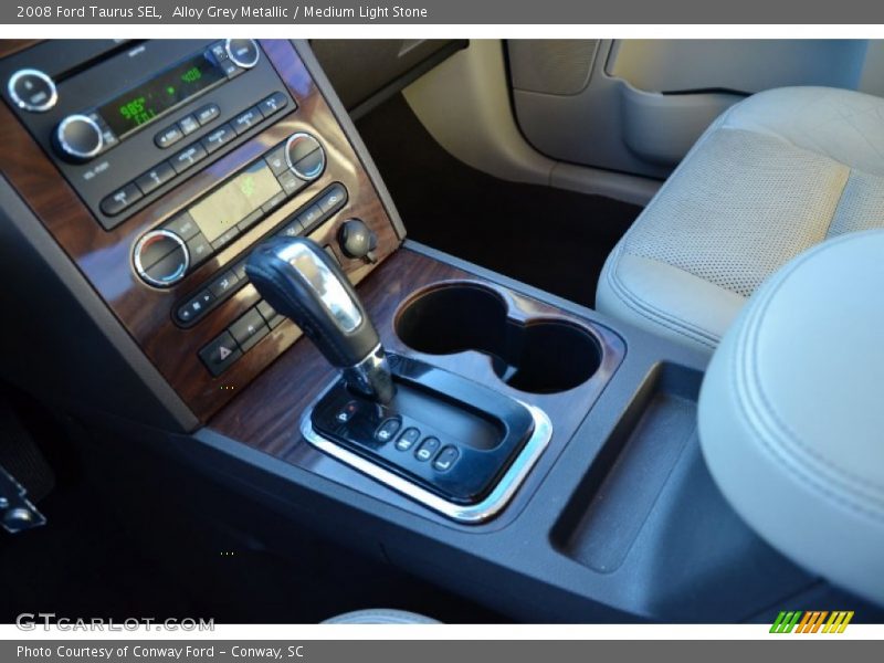 Alloy Grey Metallic / Medium Light Stone 2008 Ford Taurus SEL