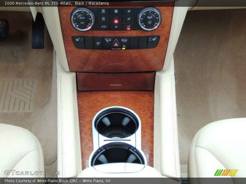 Black / Macadamia 2006 Mercedes-Benz ML 350 4Matic