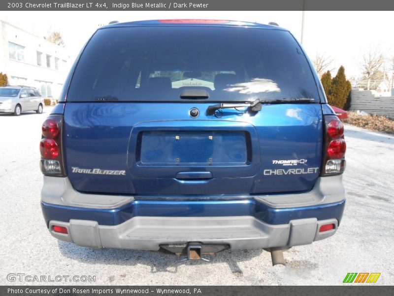 Indigo Blue Metallic / Dark Pewter 2003 Chevrolet TrailBlazer LT 4x4