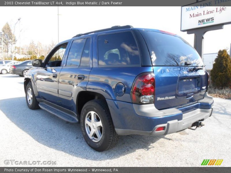 Indigo Blue Metallic / Dark Pewter 2003 Chevrolet TrailBlazer LT 4x4