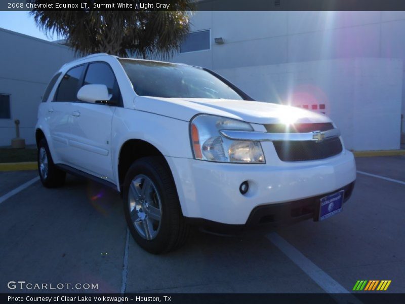 Summit White / Light Gray 2008 Chevrolet Equinox LT