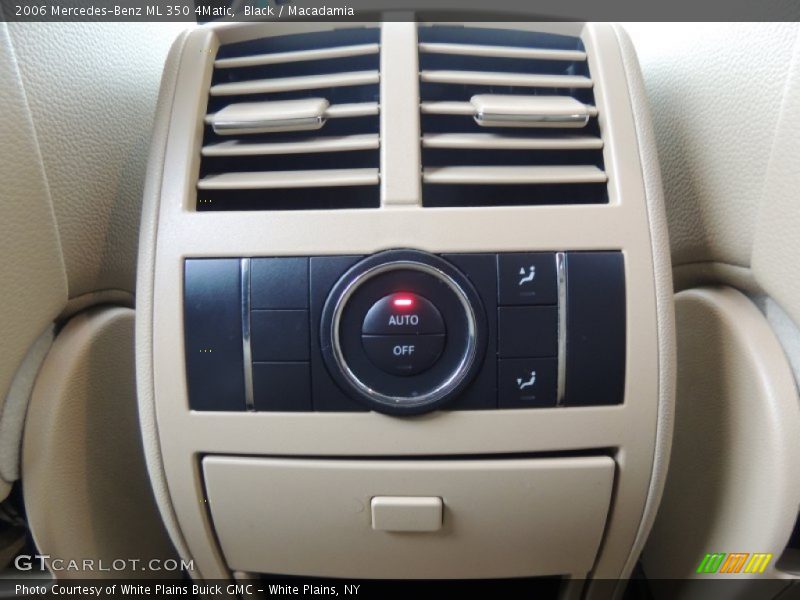 Black / Macadamia 2006 Mercedes-Benz ML 350 4Matic