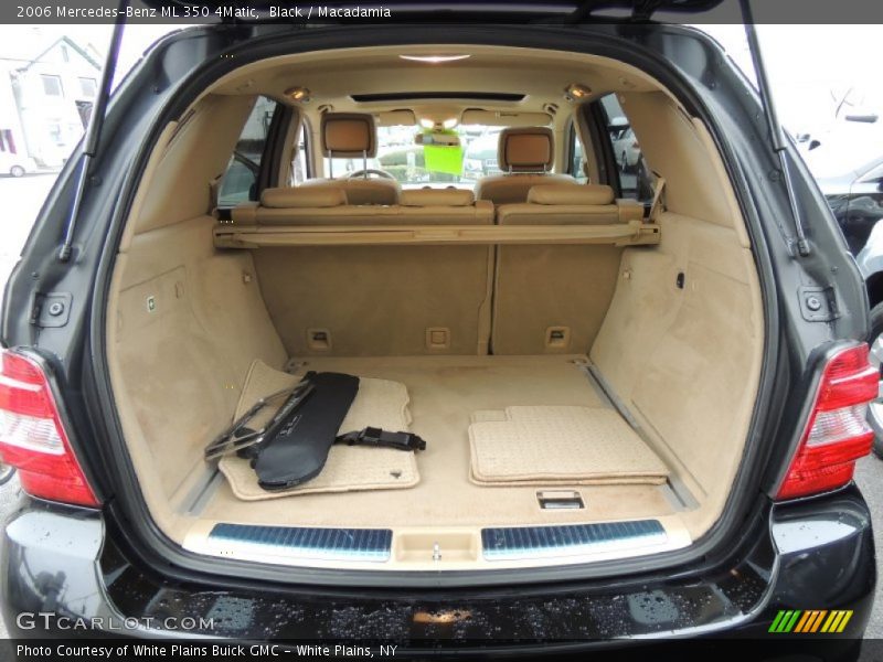 Black / Macadamia 2006 Mercedes-Benz ML 350 4Matic