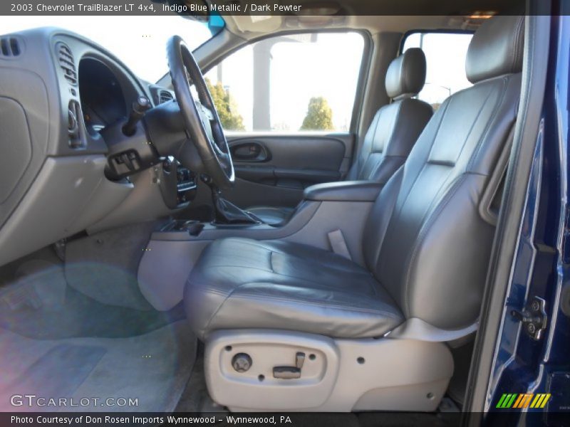 Indigo Blue Metallic / Dark Pewter 2003 Chevrolet TrailBlazer LT 4x4