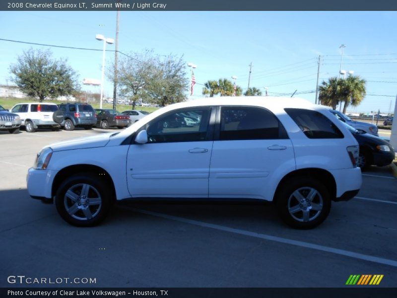 Summit White / Light Gray 2008 Chevrolet Equinox LT