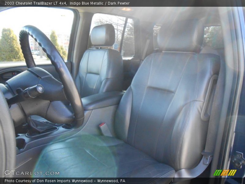 Indigo Blue Metallic / Dark Pewter 2003 Chevrolet TrailBlazer LT 4x4