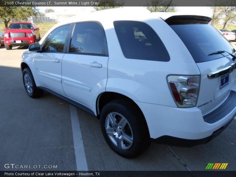 Summit White / Light Gray 2008 Chevrolet Equinox LT