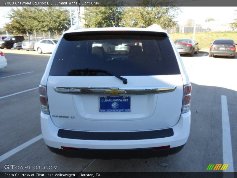 Summit White / Light Gray 2008 Chevrolet Equinox LT