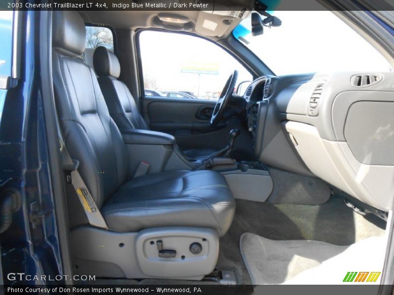 Indigo Blue Metallic / Dark Pewter 2003 Chevrolet TrailBlazer LT 4x4