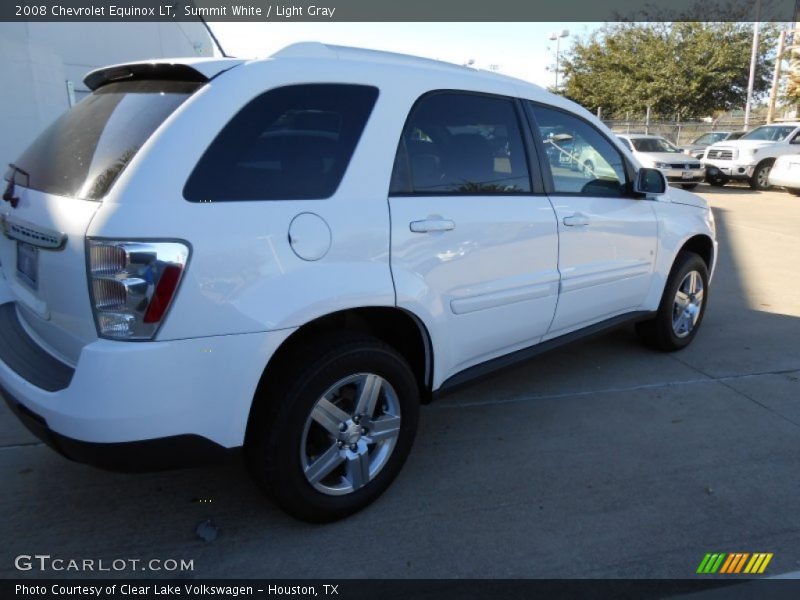 Summit White / Light Gray 2008 Chevrolet Equinox LT