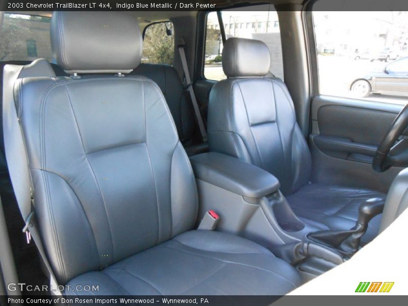 Indigo Blue Metallic / Dark Pewter 2003 Chevrolet TrailBlazer LT 4x4
