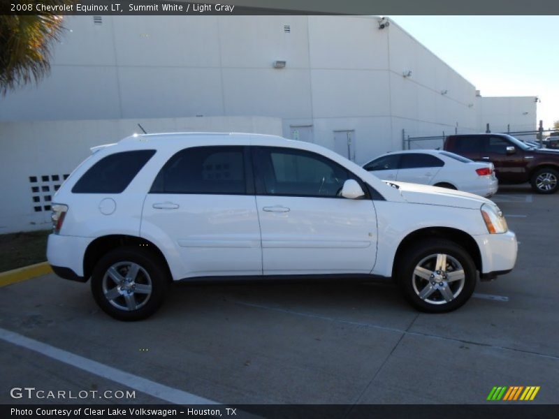 Summit White / Light Gray 2008 Chevrolet Equinox LT