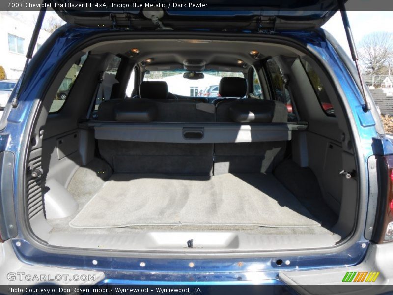 Indigo Blue Metallic / Dark Pewter 2003 Chevrolet TrailBlazer LT 4x4