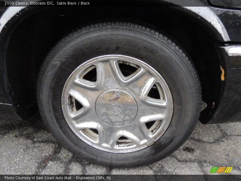 Sable Black / Black 2000 Cadillac Eldorado ESC