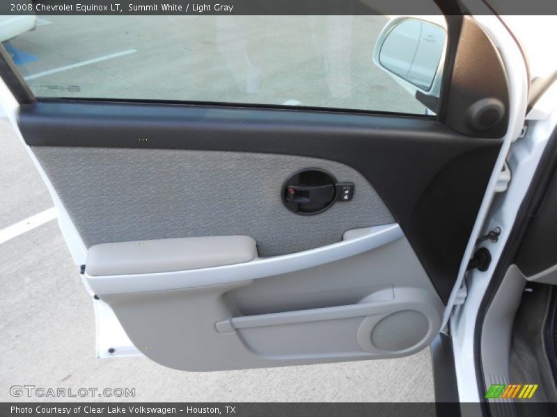 Summit White / Light Gray 2008 Chevrolet Equinox LT