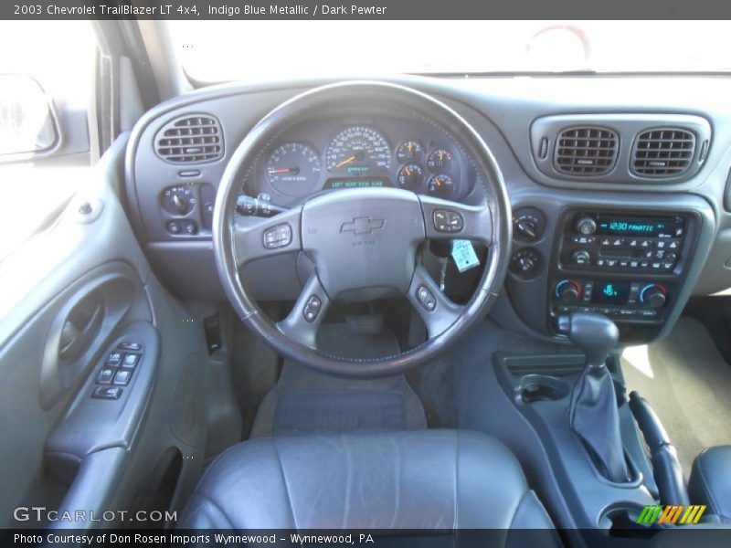 Indigo Blue Metallic / Dark Pewter 2003 Chevrolet TrailBlazer LT 4x4